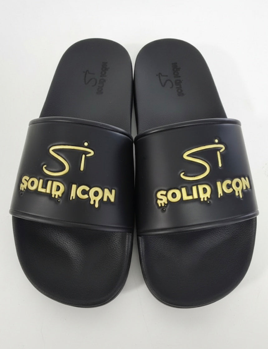 Black and Gold embossed Icon sliders